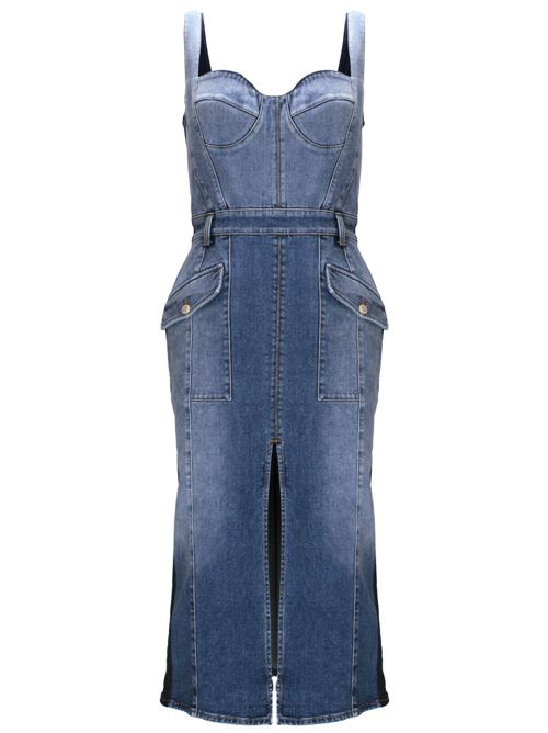 Women's denim dress. Alexander McQueen | 780557QMACL4109